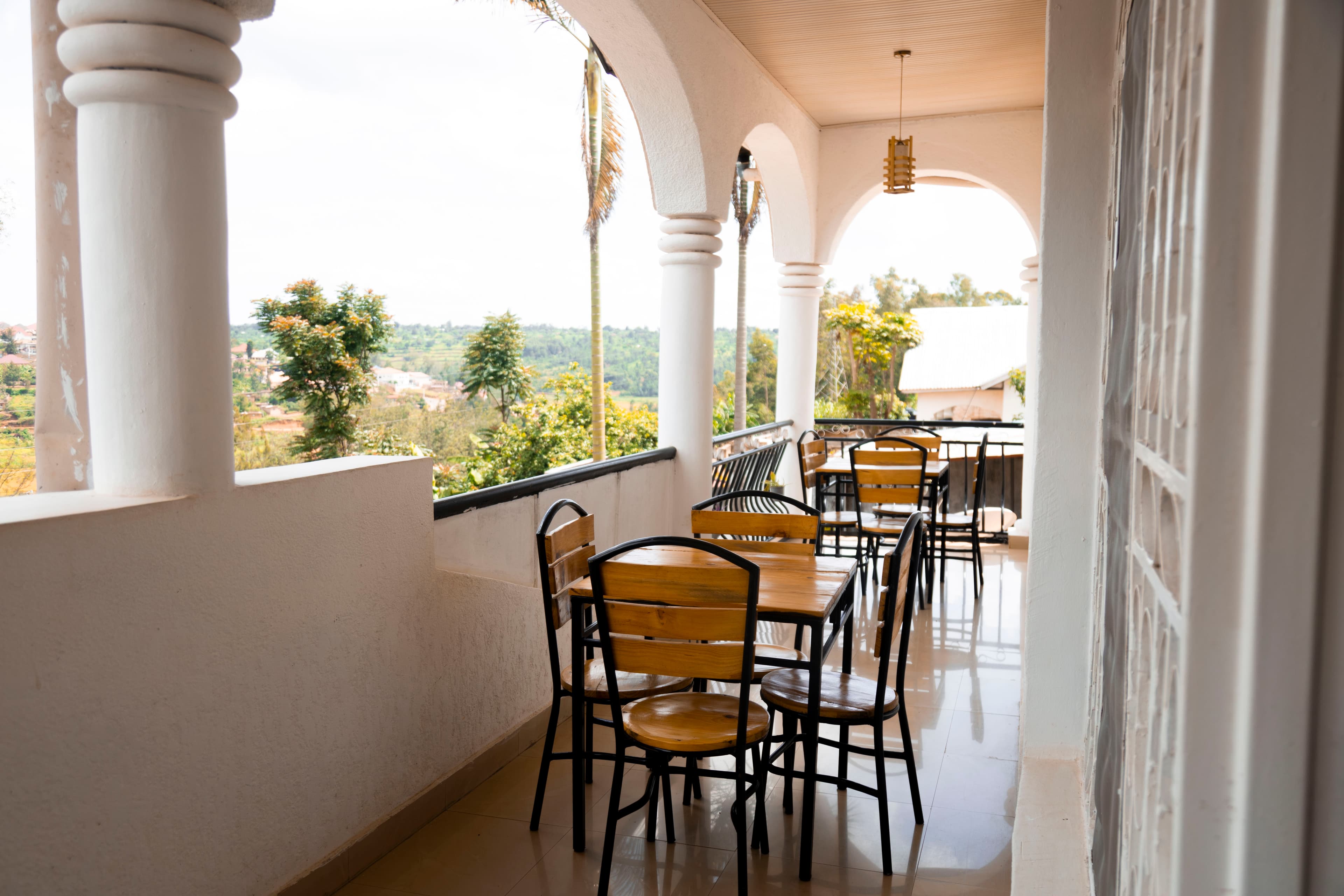 Gourmet breakfast spread